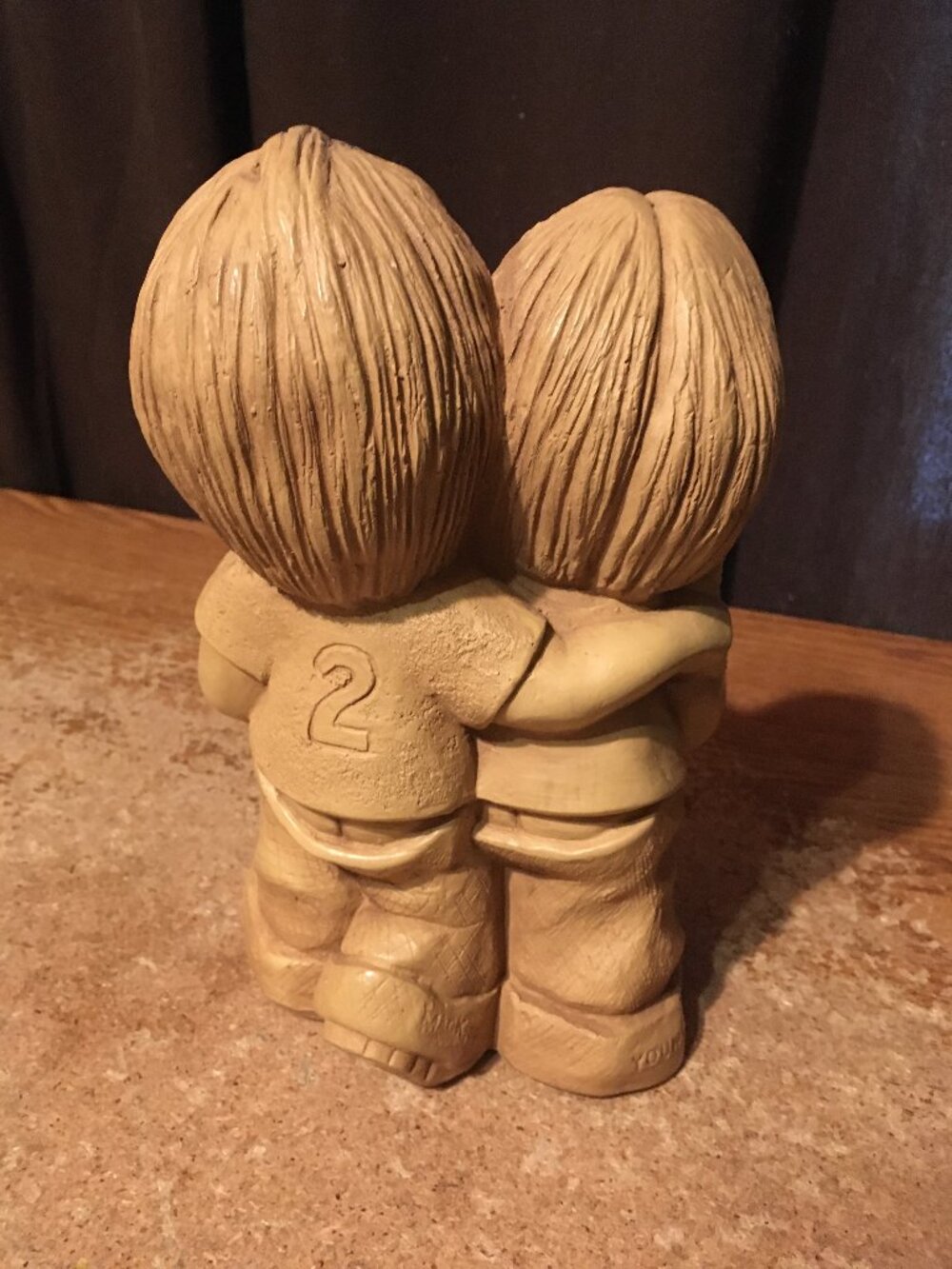 FANNYKINS FIGURINE BILL MACK SOLAR STATUARY YOUNG LOVE GIRL AND BOY 4 & 2 - Picture 2 of 8